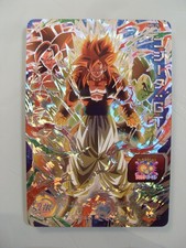 Carte Super Dragon Ball Heroes ABS-20 SEC Secrète UR Ultimate Rare Gogéta SSJ4