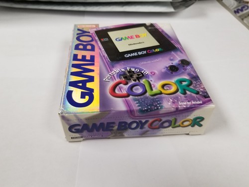 Game boy color atomic purple - game,