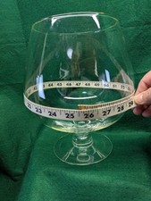 Goblet/Terrarium Large. Holds Approx 10" Tall/ One Gallon.  Glass.  Decorative 
