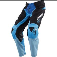 NEW ONE INDUSTRIES CARBON BLUE  ATV MX BMX RACING PANTS PANT  size 36