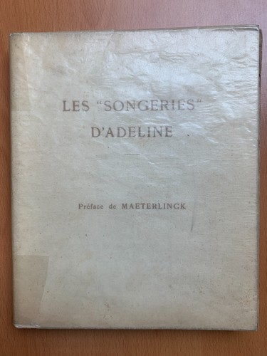 Les songeries adeline - les, à