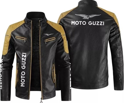 Moto guzzi color leather - moto,