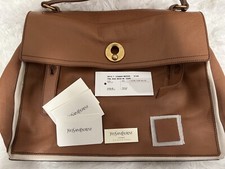 YVES SAINT LAURENT YSL The SAC MUSE TWO Handbag Brown