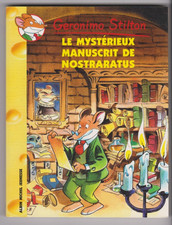 GERONIMO STILTON 4 Le mystérieux manuscrit de Nostraratus livre jeunesse