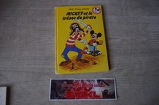 Ancien Livre Disney - Club du Livre - 1983 - TBE - Mickey et le trésor du pirate