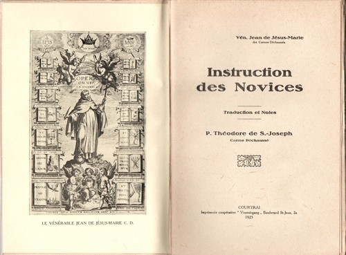 Instruction des novices - instruction, p