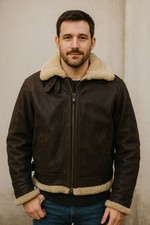 blouson cuir aviateur homme