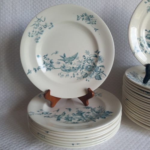 Assiettes longwy modèle - 8,