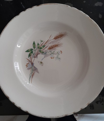 Assiettes creuses ancienne - 6,