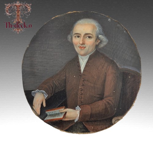 Miniature peinte portrait - peinte,