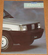 FIAT PANDA 750L/1000CL/SUPER & 4x4 - 1988 UK sales brochure/catalogue- 12 pages