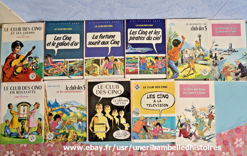 Lot livres le club des - ,