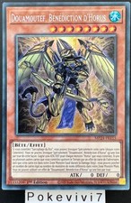 Carte YU-GI-OH! DOUAMOUTEF, BENEDICTION D'HORUS MP24-FR115 Secret Rare NEUF