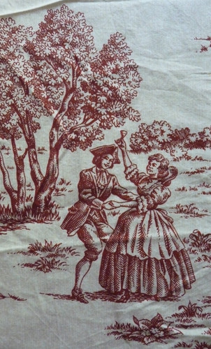 Ancien tissu vintage french - ancien,