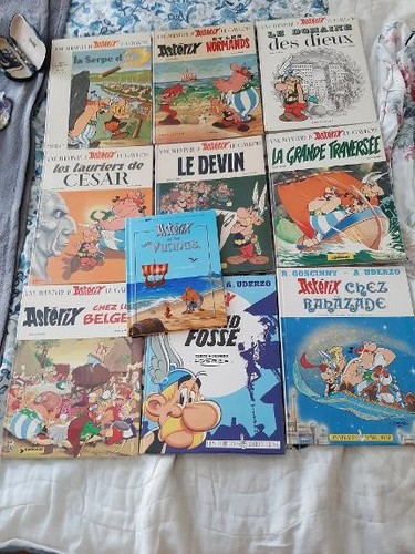 Lot astérix 8 en - 10,