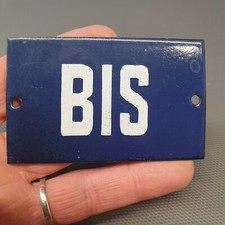 ancienne plaque émaillée de