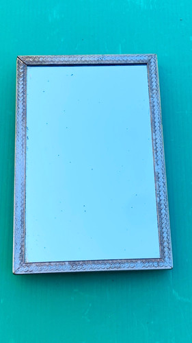 Ancien petit miroir barbier - ancien,
