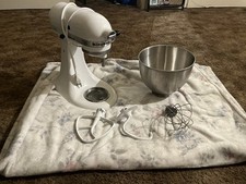 KITCHENAID white mixer 4.5qt cooking baking kitchen