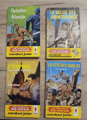 Lot livres bob morane - de, de
