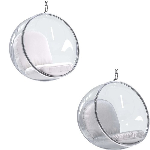 Hanging bubble chair clear - chair,