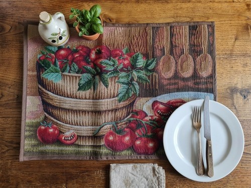 Set table style jacquard - set,