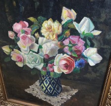 Tableau Ancien Peinture Huile