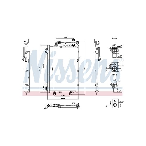 Condenseur clim pour - condenseur,