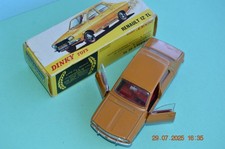 REAL DINKY TOYS MECCANO FRANCE = RENAULT 12 SEDAN 1970 ref 1424 / BOX / #1/43