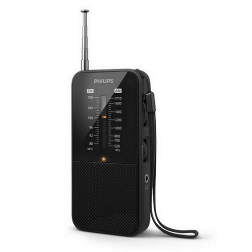 Philips radio portable - radio, noir