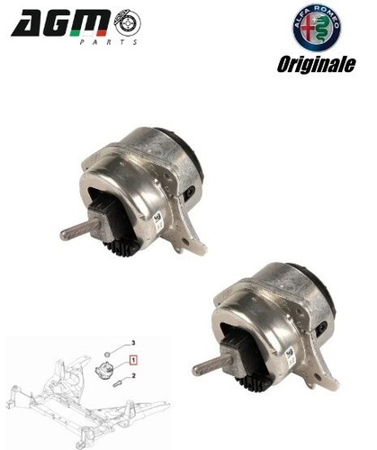 Kit support moteur droit - moteur, et