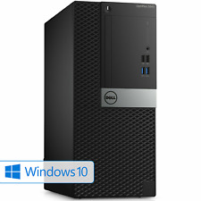 Ordinateur PC Bureau Tower Remis à Neuf Degré B Dell i5 RAM 8Gb SSD 240 Win10