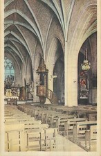 DOUAI THE CHURCH INTERIOR FOUNTAIN