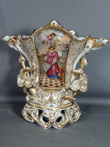 Imposant vase mariée - vase,