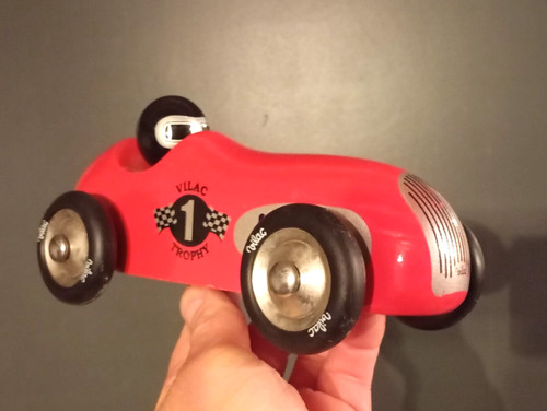 Voiture bolide course rouge - de,