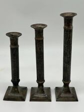 Ensemble de Trois Bougeoirs en