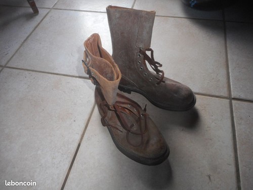 Paire rangers brodequin - /,