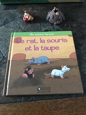 🐷🦆🐴 LOT LES ANIMAUX DE LA FERME PRÉS ATLAS ALTAYA LE RAT SOURIS TAUPE