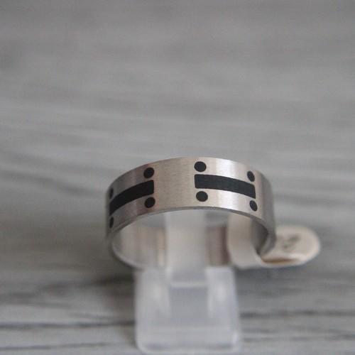 Bague homme métal argenté - , et