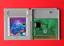 Tetris Game Boy Nintendo GB Original Puzzle Blocks 80s Classic Authentic Works