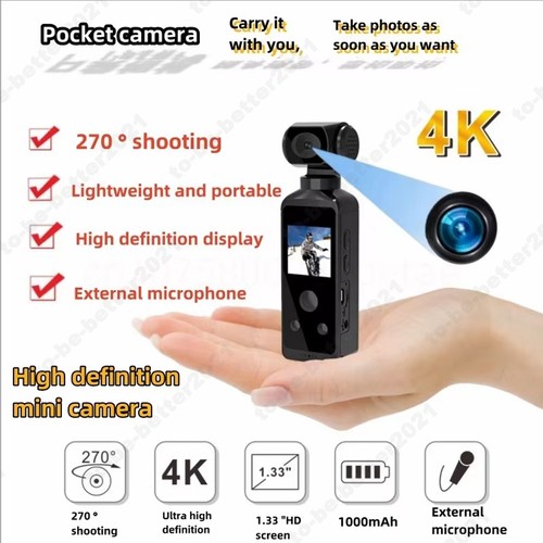 Caméra action poche - d'action, de