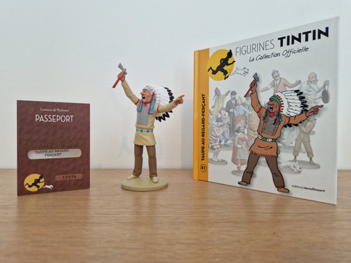 Figurines tintin la - ",