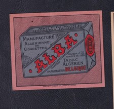 Ancienne  étiquette  paquet