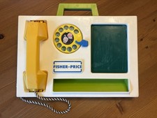 Vintage 1970's Fisher Price Message Center Telephone - Excellent Condition