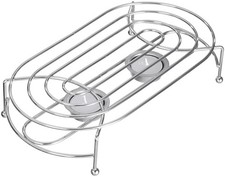 Chauffe Plat avec Bougie Argent 28 x 145 x 6 cm