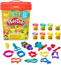 Play-Doh Pâte à Modeler 8 Pots Super Boite à Accessoires pate à modeler Enfants