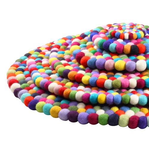 Tapis feutre multicolore - feutre,