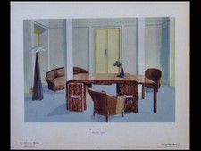 PIERRE CHAREAU, BUREAU - 1924