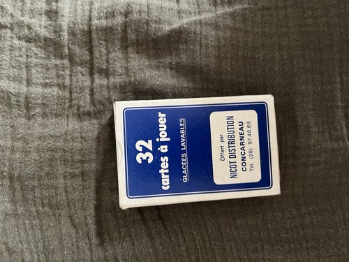 Jeu cartes rare - de, bon