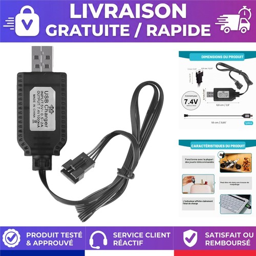 Câble chargeur usb rc - câble,