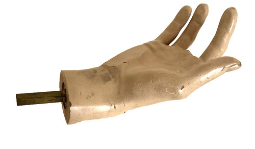 Vintage male mannequin hand - vintage,